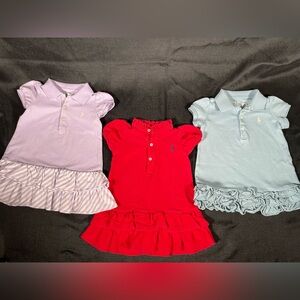Baby Girl Ralph Lauren Dresses Bundle 9-12M